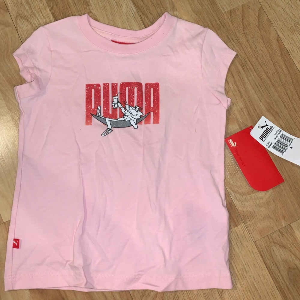 NWT Puma Top: Size 6 Girls